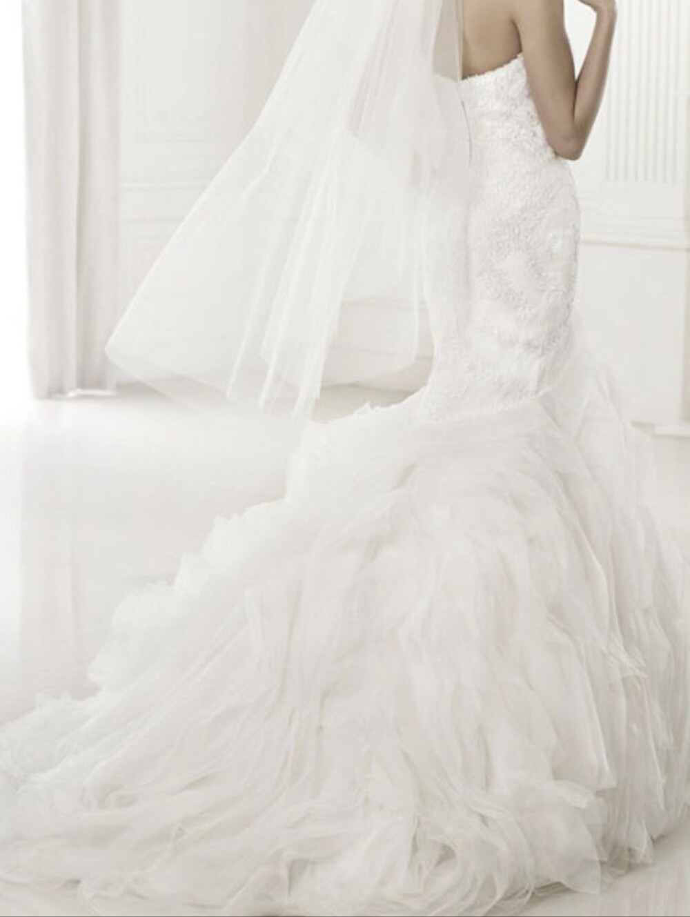 Pronovias Becca Wedding Dress Size 10